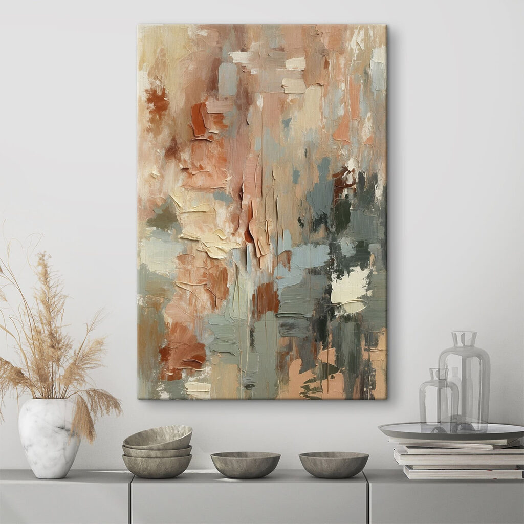 Pinceladas em tons pastel — interior 6