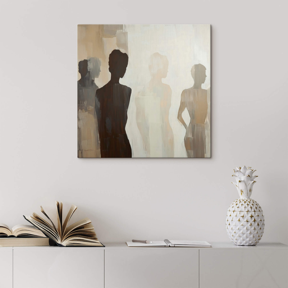 Silhuetas abstratas — interior 3