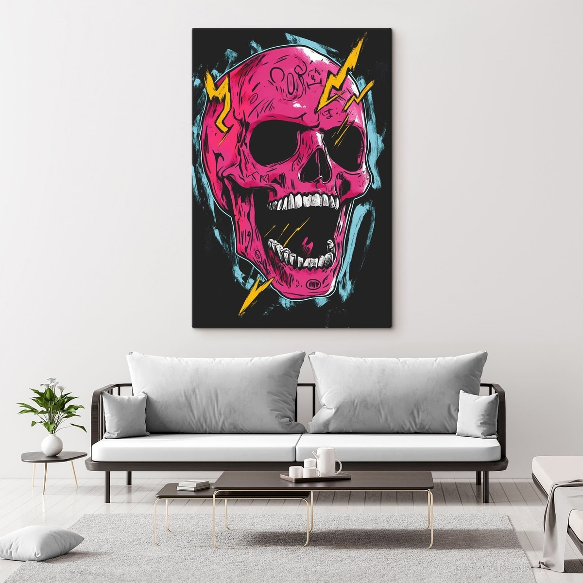 Crânio abstrato — interior 2