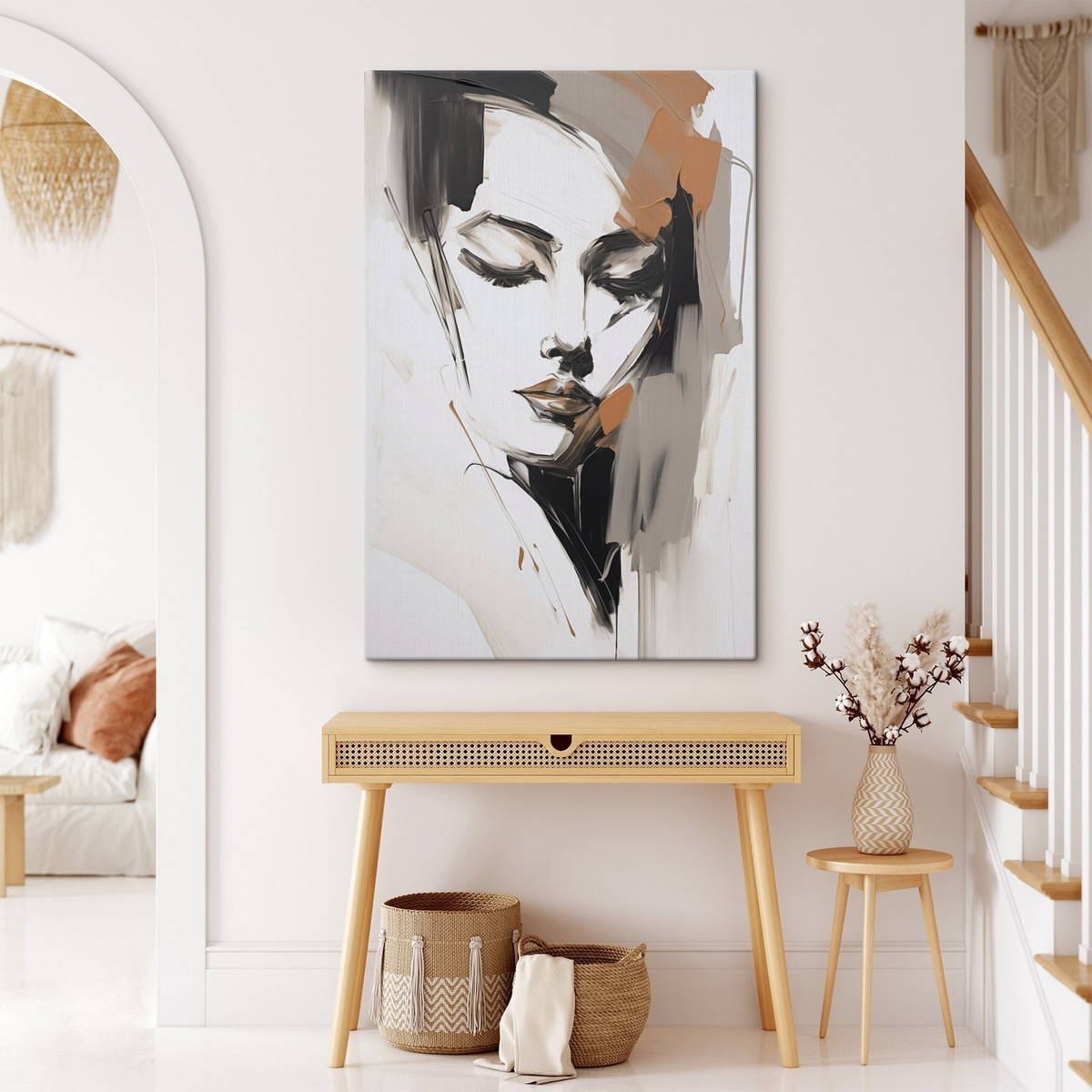 Rosto em cores — interior 2