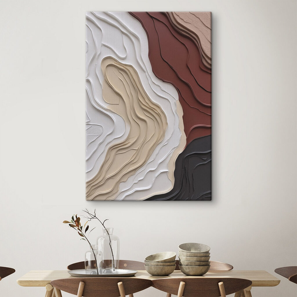 Areia em curvas vermelhas — interior 2