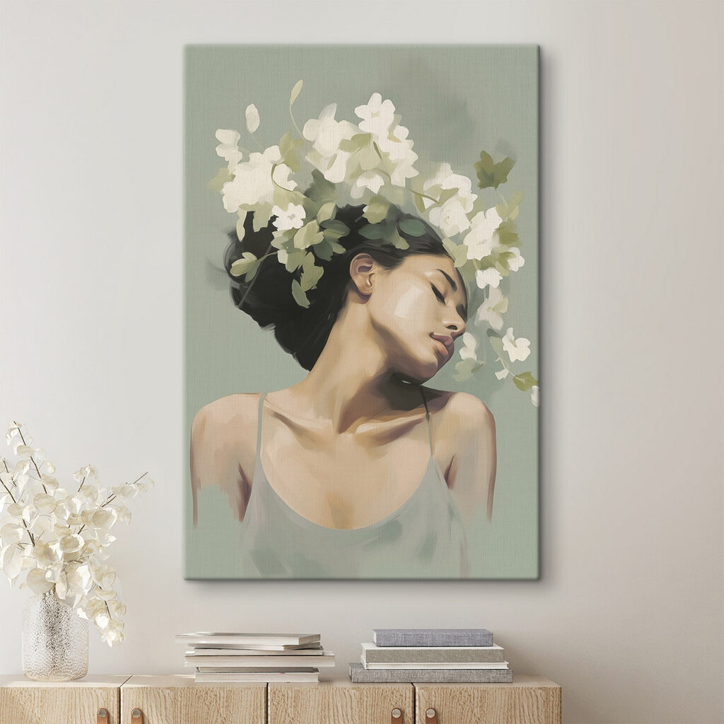 Retrato com coroa — interior 2