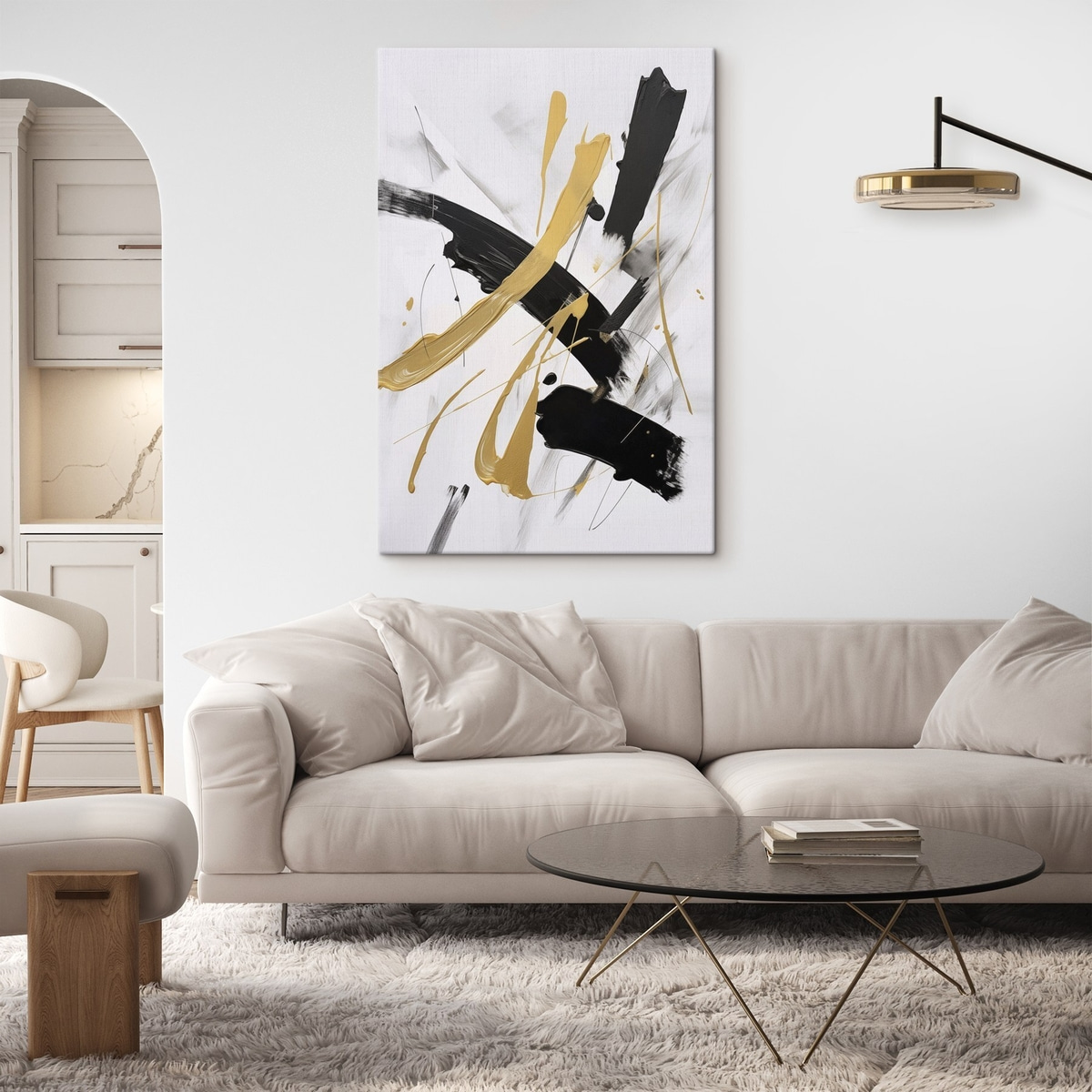 Abstração caótica — interior 2