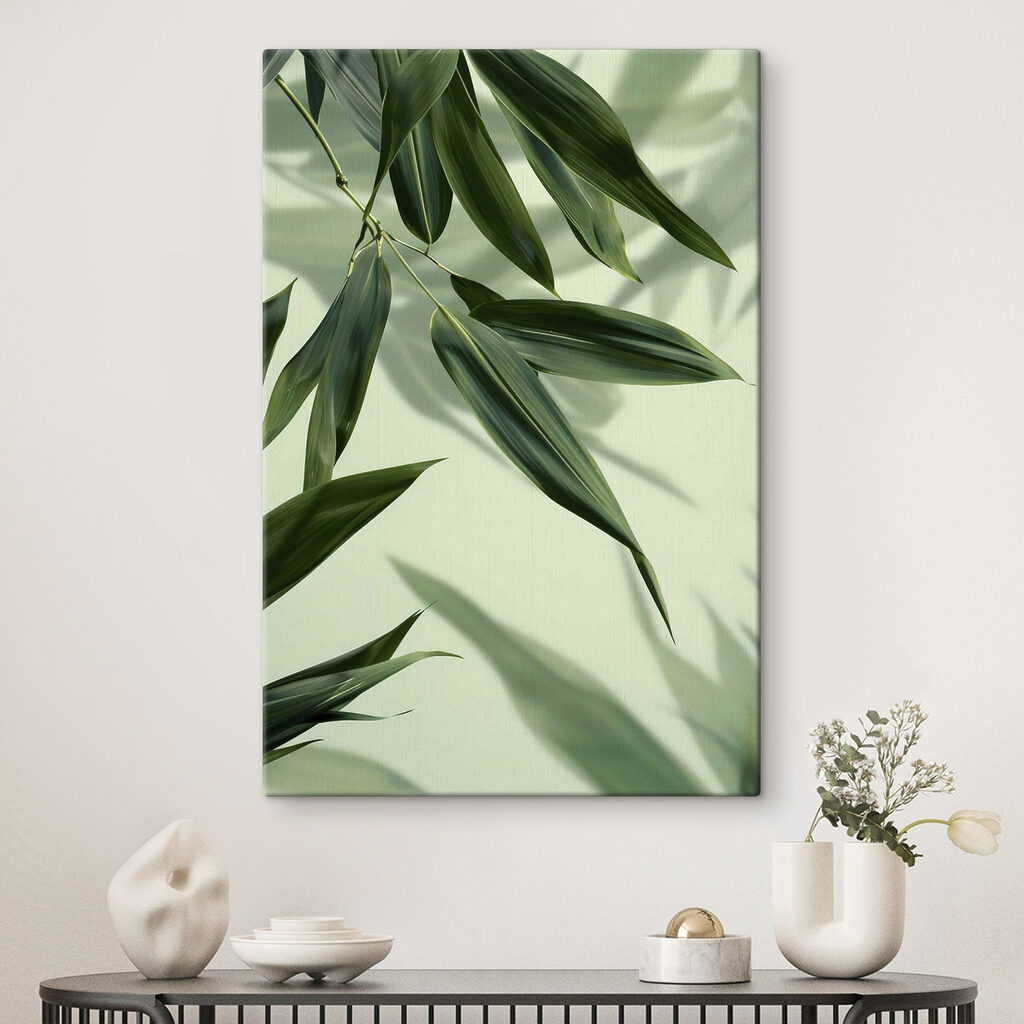 Bambu à contraluz — interior 1