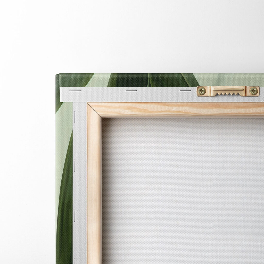 Bambu em verde fresco — verso