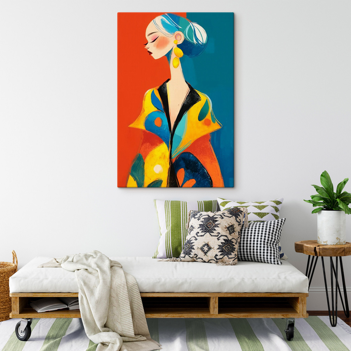 Retrato de mulher — interior 1