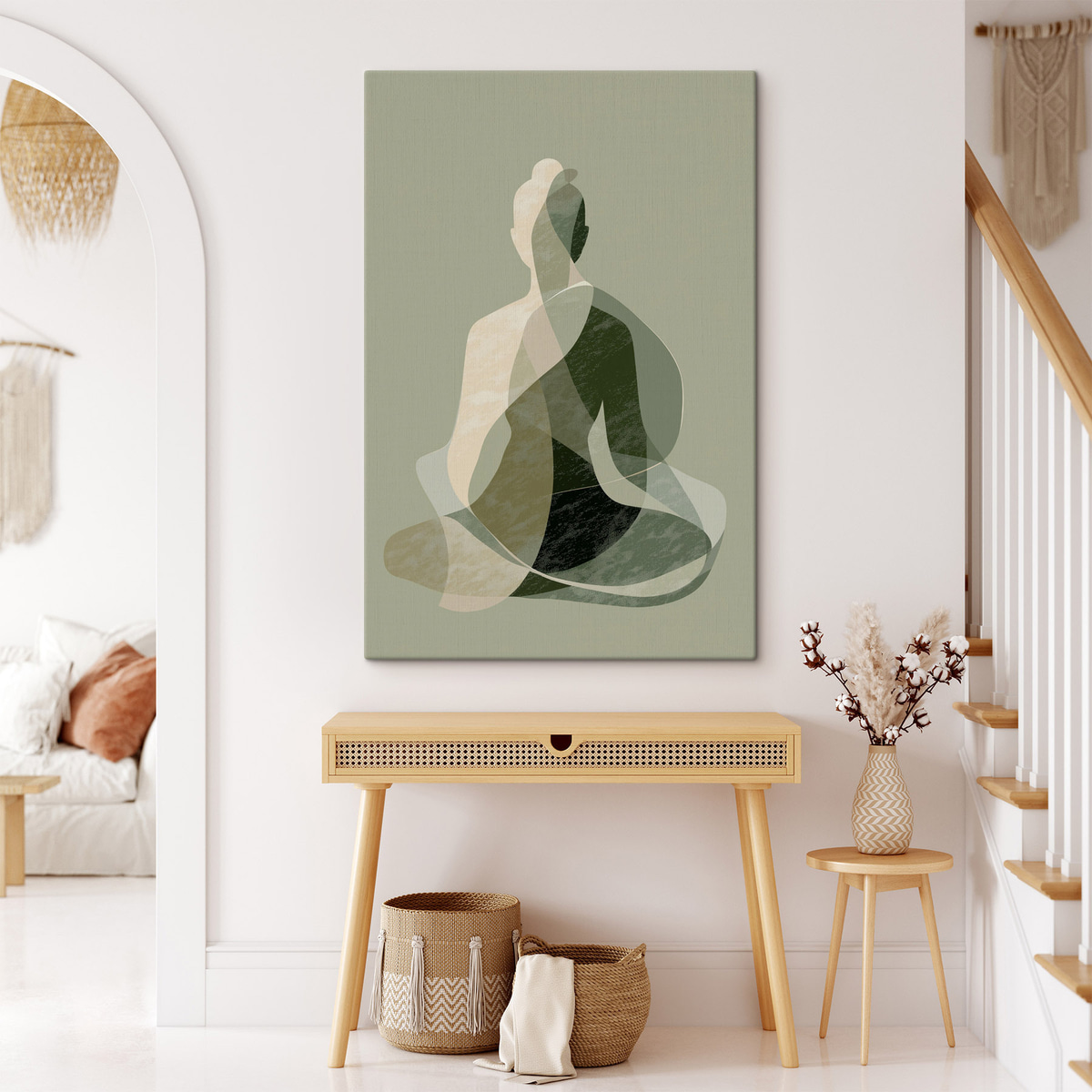 Figura de ioga — interior 1