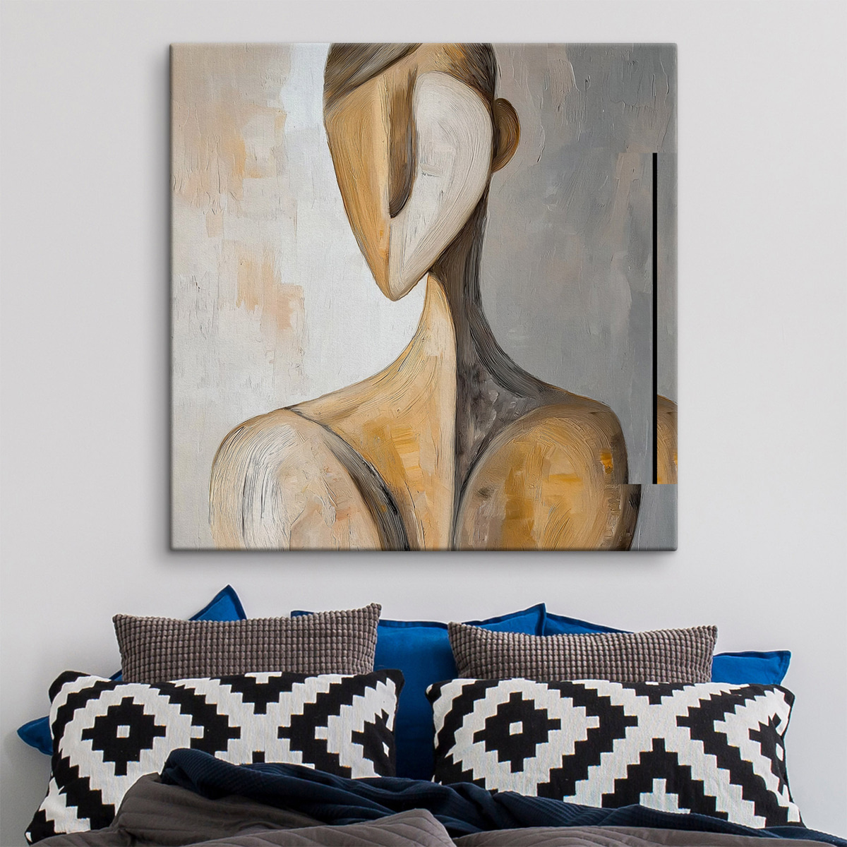 Forma humana abstrata — interior 1