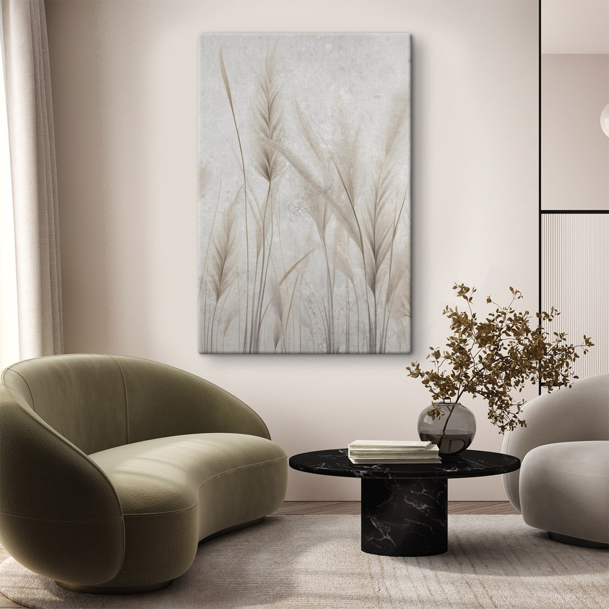 Flores silvestres, fundo antigo — interior 1