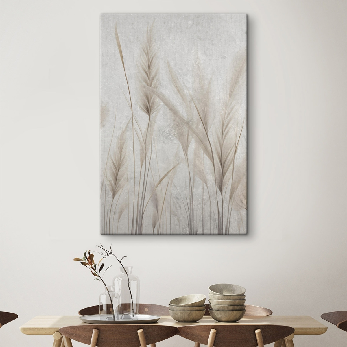 Flores silvestres, fundo antigo — interior 2