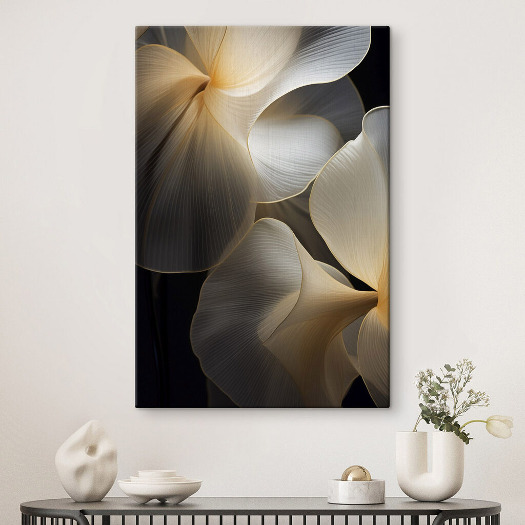 Leques dourados na sombra — interior 1