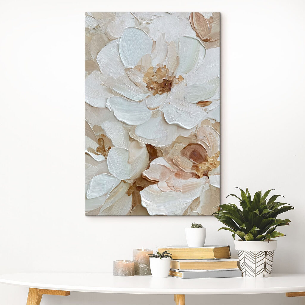 Grandes flores brancas — interior 1