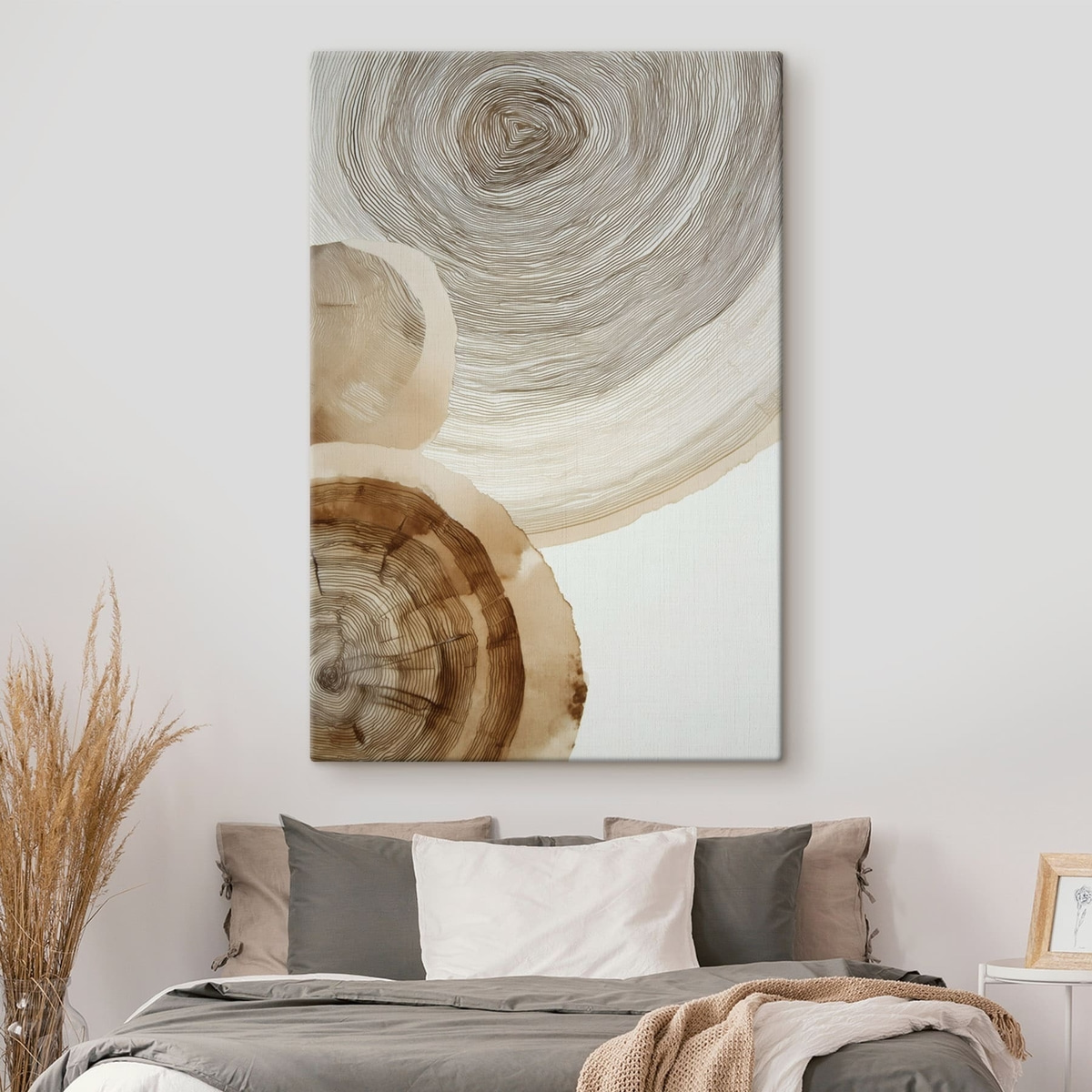 Anéis anuais abstratos — interior 1