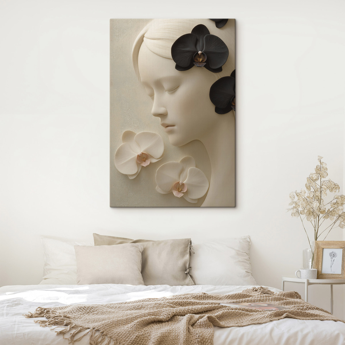Menina em relevo — interior 2