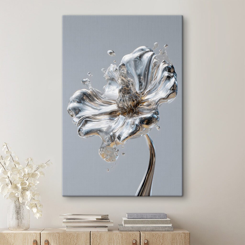 Flor brilhante com pétalas — interior 1