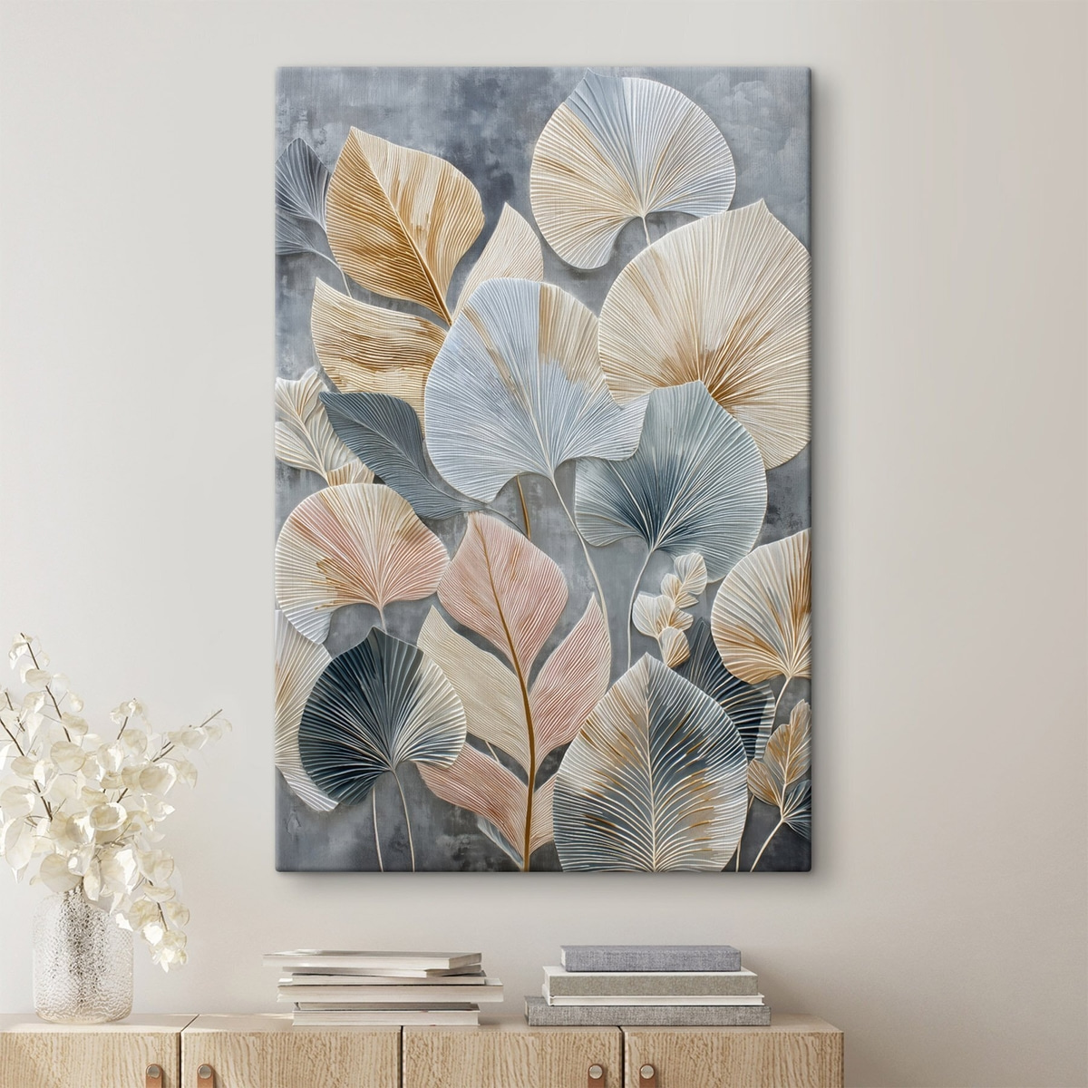Folha decorativa multicolor — interior 2