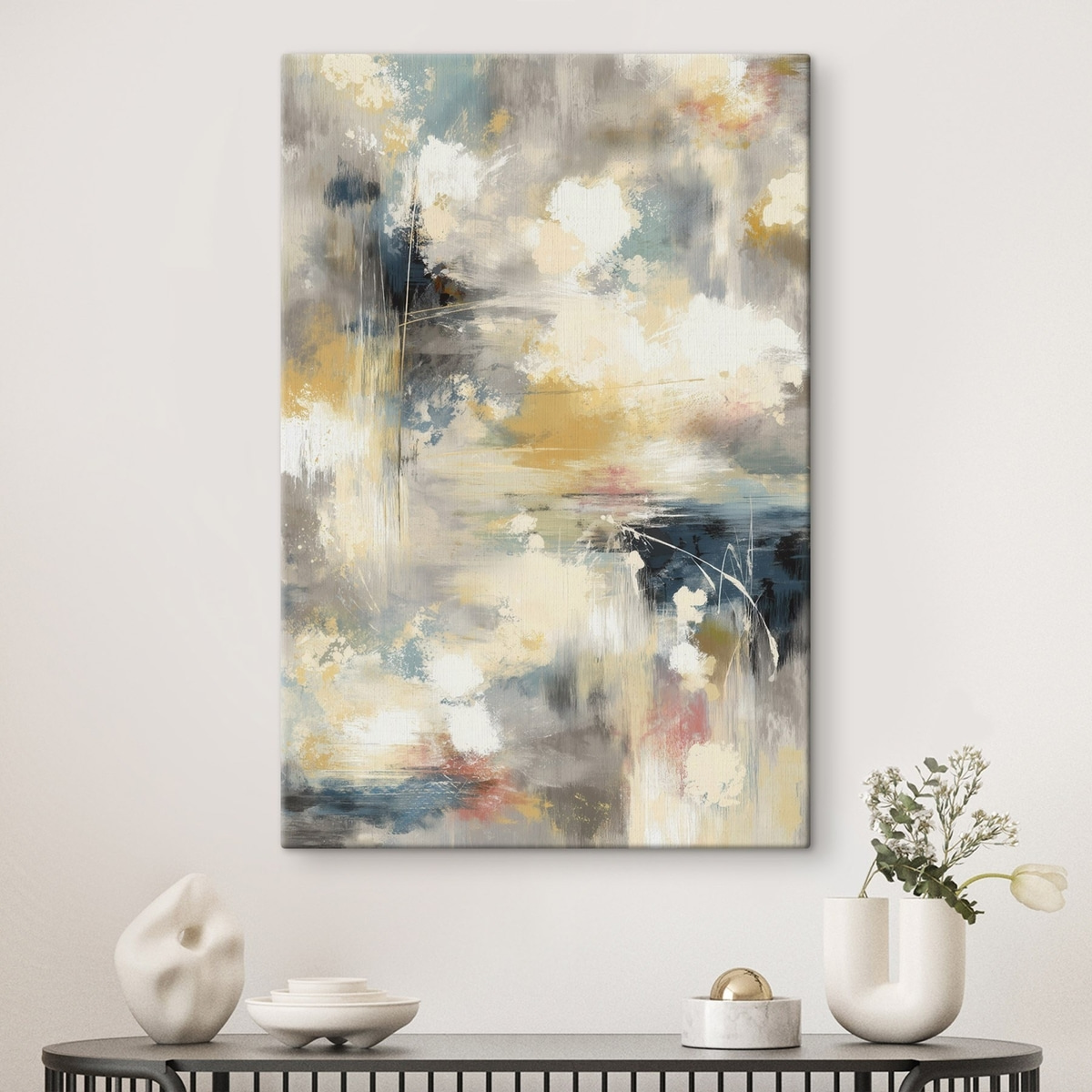Arte abstrata minimalista — interior 2