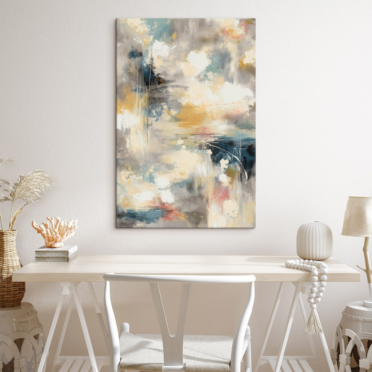 Arte abstrata minimalista — interior 3