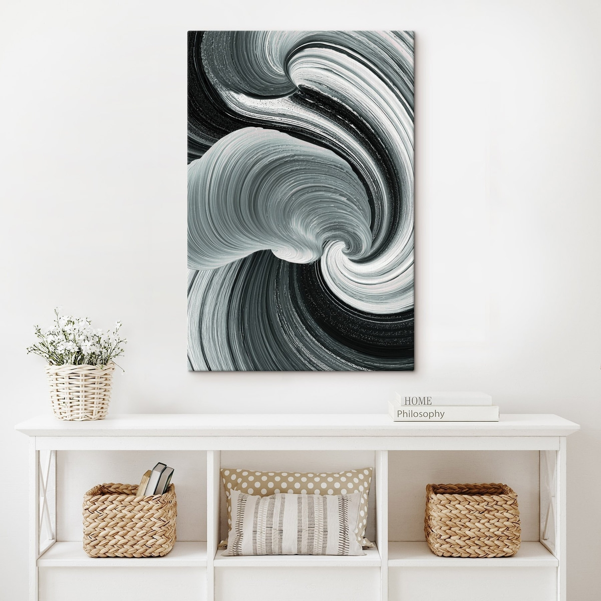 Movimento preto e branco — interior 2