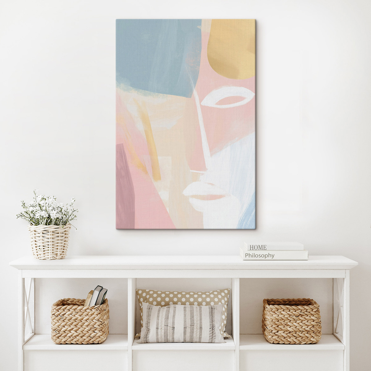 Rosto abstrato — interior 3
