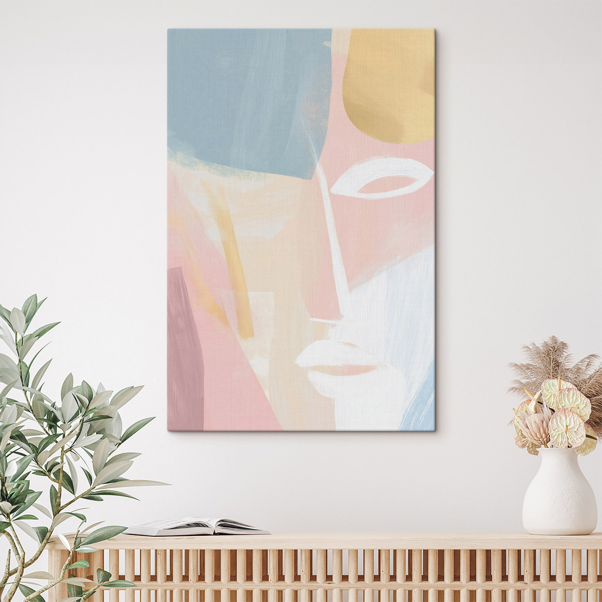Rosto abstrato — interior 1