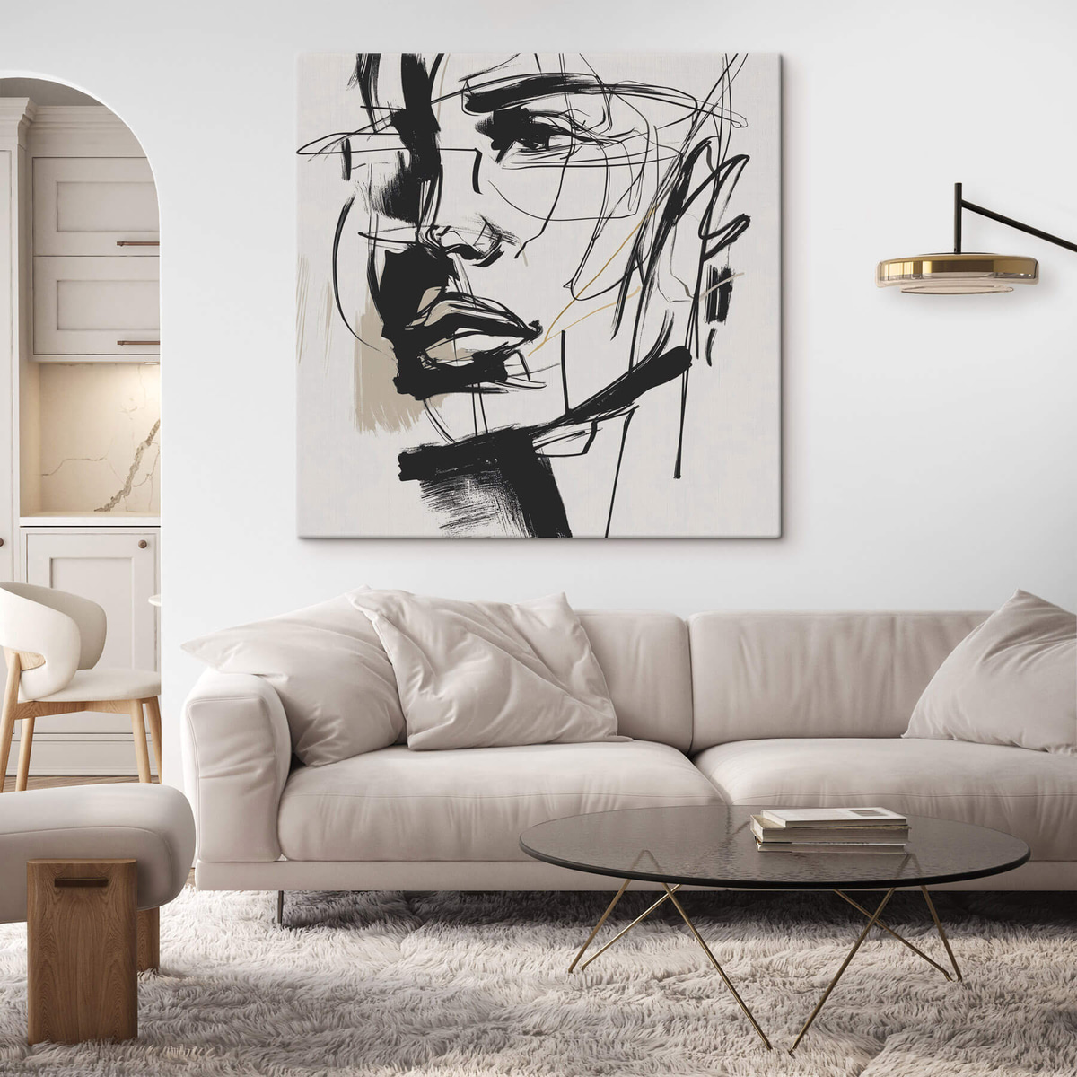 Retrato em traços fortes — interior 2