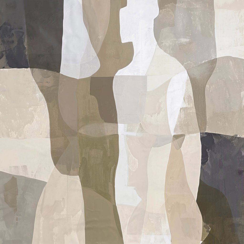 Silhueta abstrata — design completo