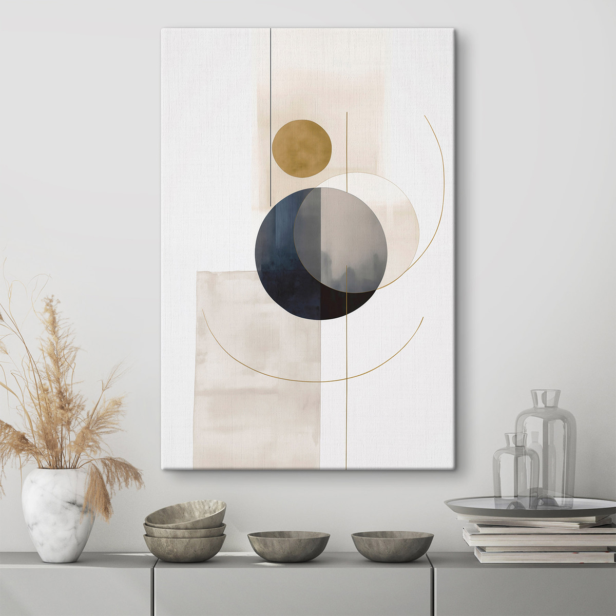 Abstrato com círculos — interior 1