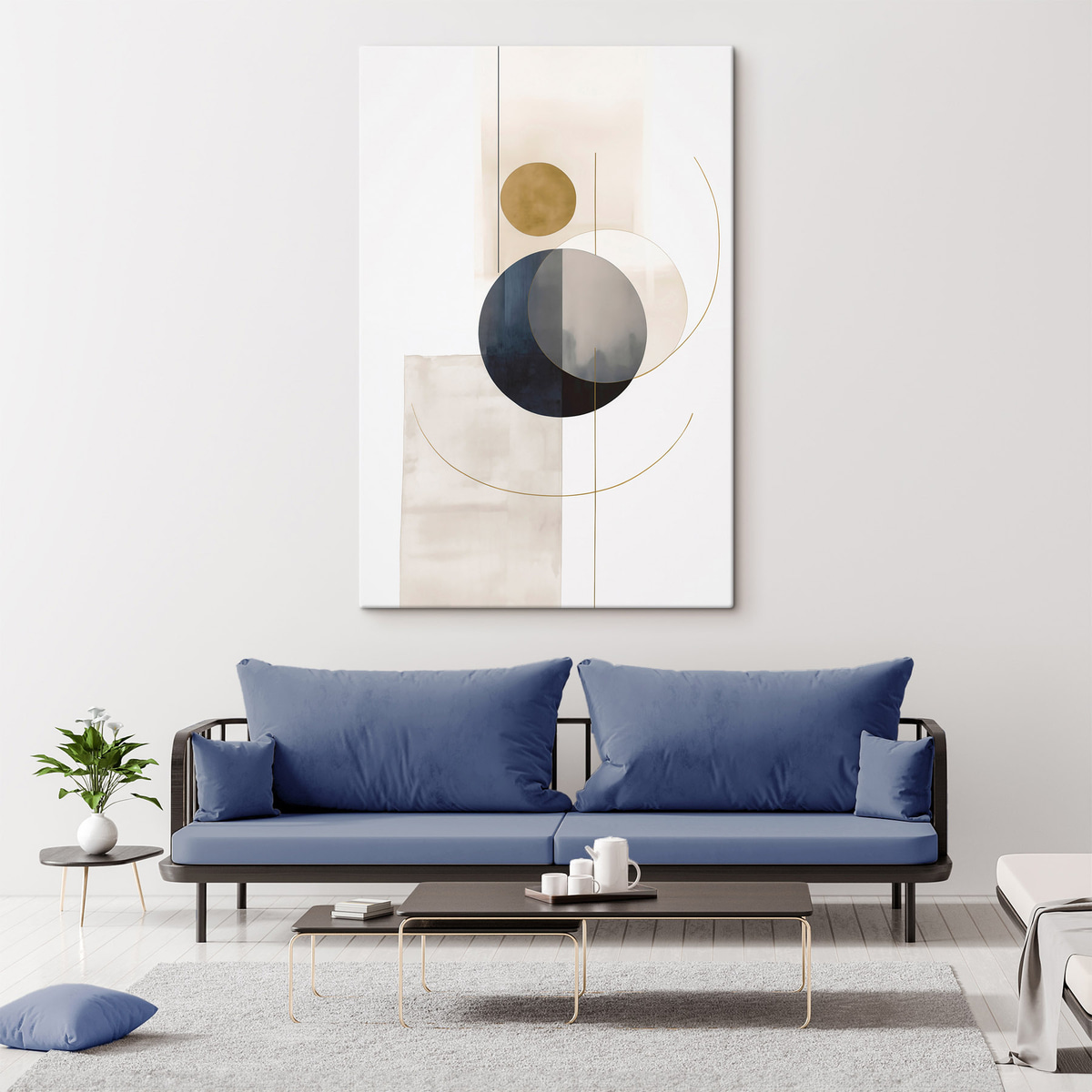 Abstrato com círculos — interior 3