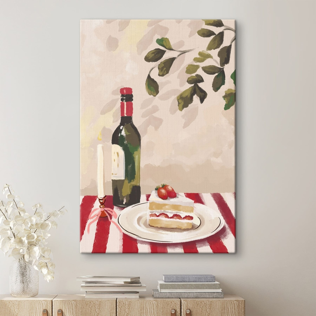 Natureza-morta com vinho — interior 2