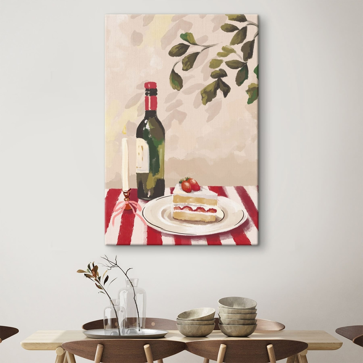 Natureza-morta com vinho — interior 3