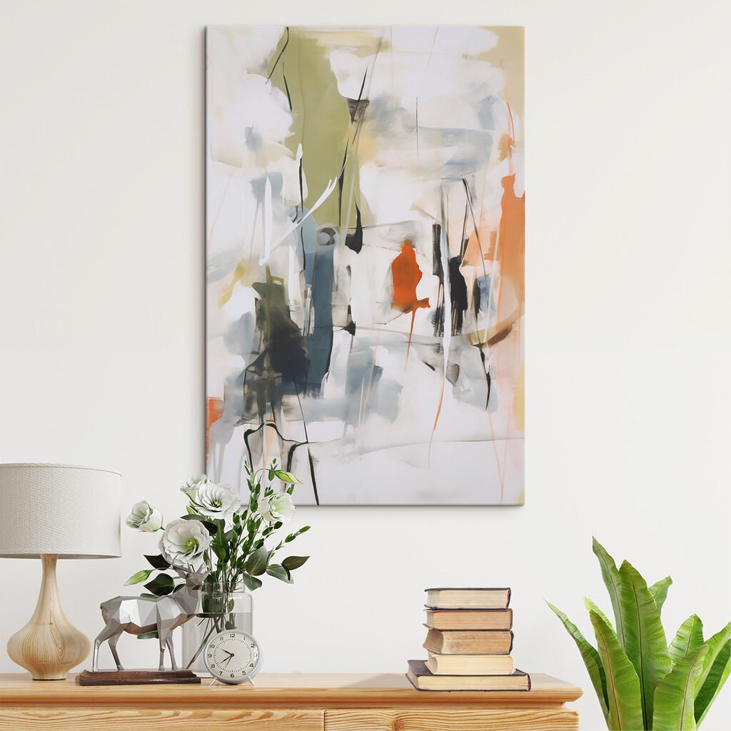 Verde e laranja-ferrugem — interior 2