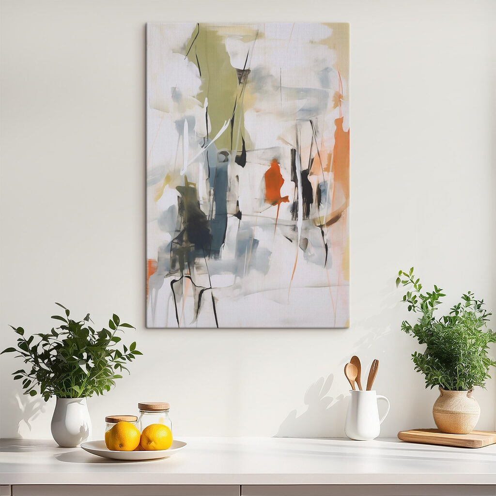 Verde e laranja-ferrugem — interior 1