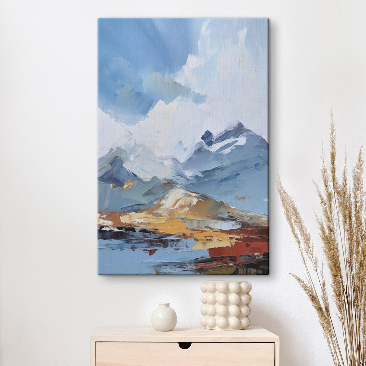 Montanhas em pintura — interior 2