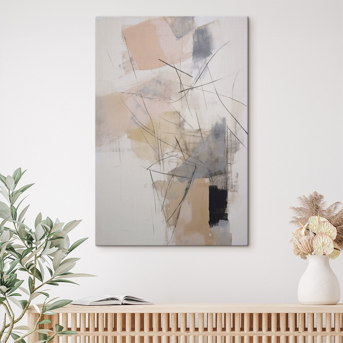 Abstração caótica moderna — interior 1