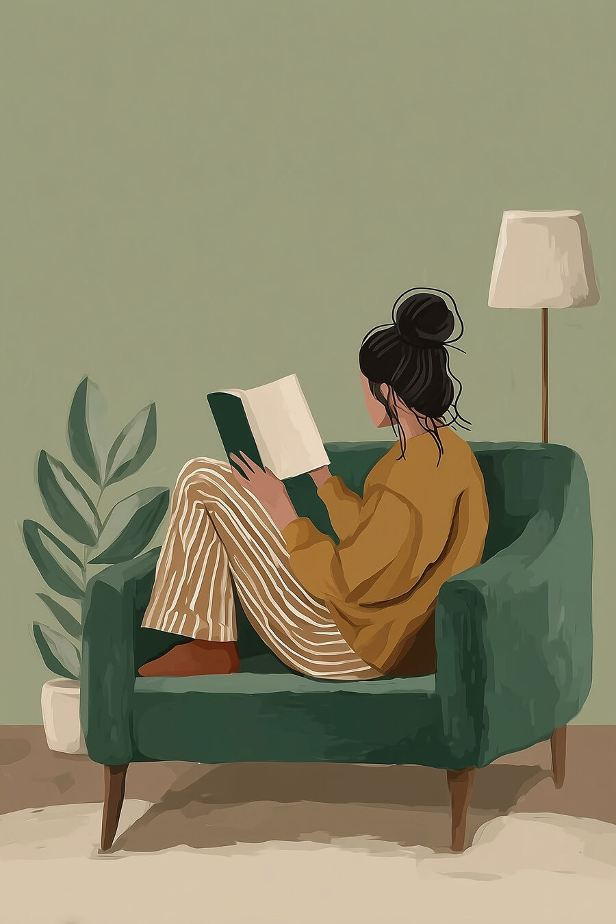 Leitura em verde — design completo