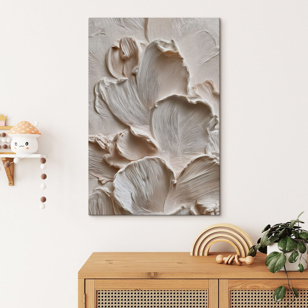 Formas florais pálidas — interior 1