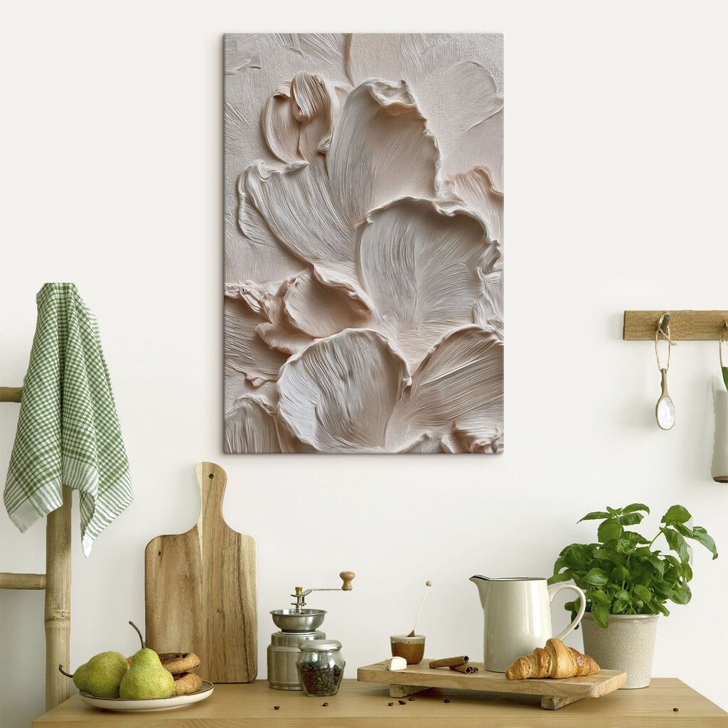 Formas florais pálidas — interior 2