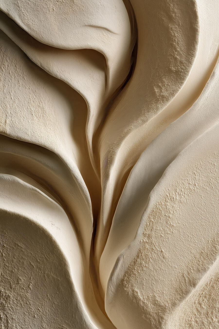 Folhas longas em sombra — design completo