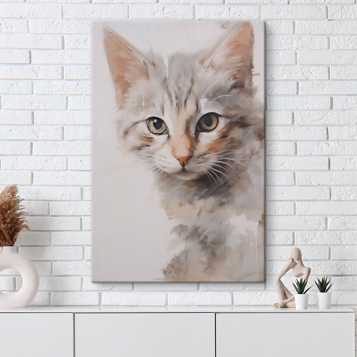 Gato pintado — interior 1