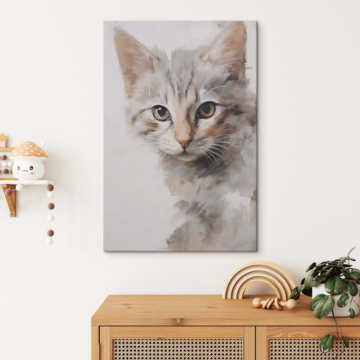 Gato pintado — interior 2