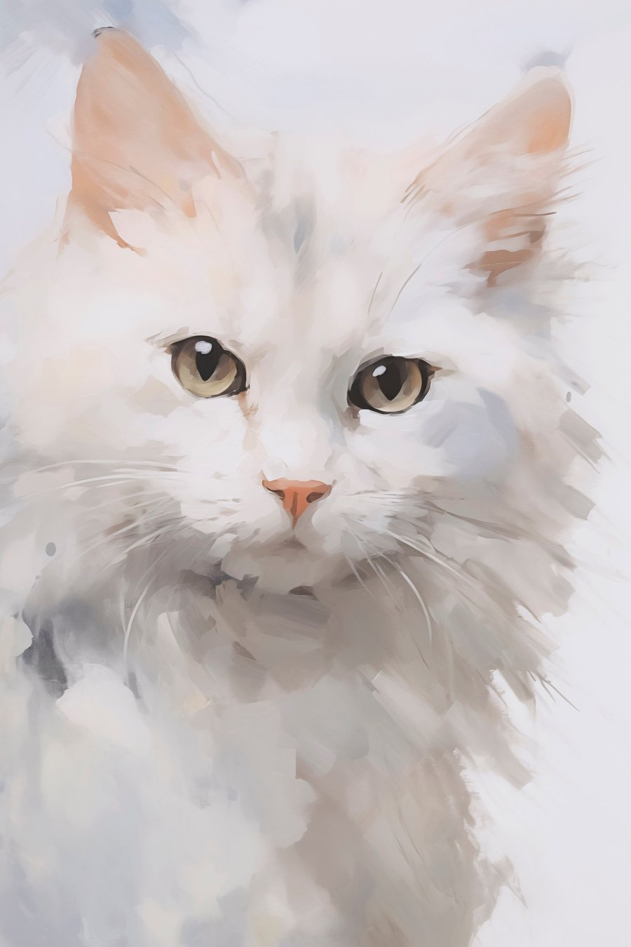 Gato pintado — design completo