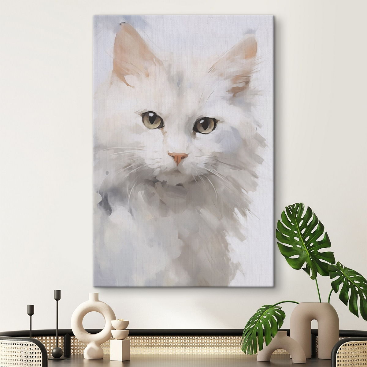 Gato pintado — interior 1