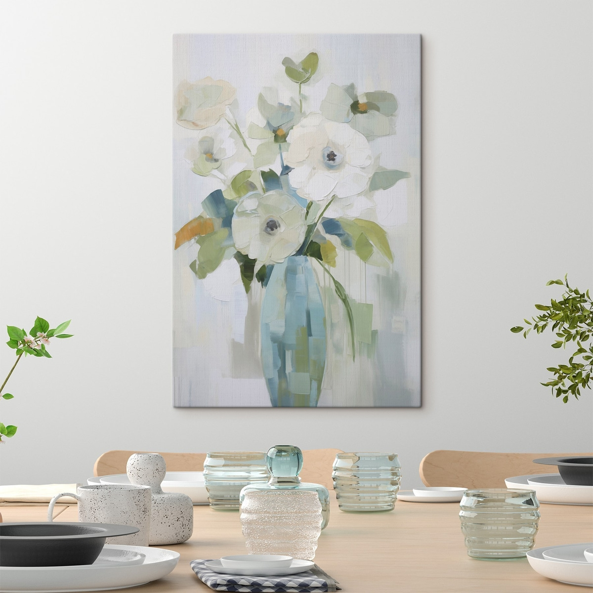 Flores e folhas — interior 1