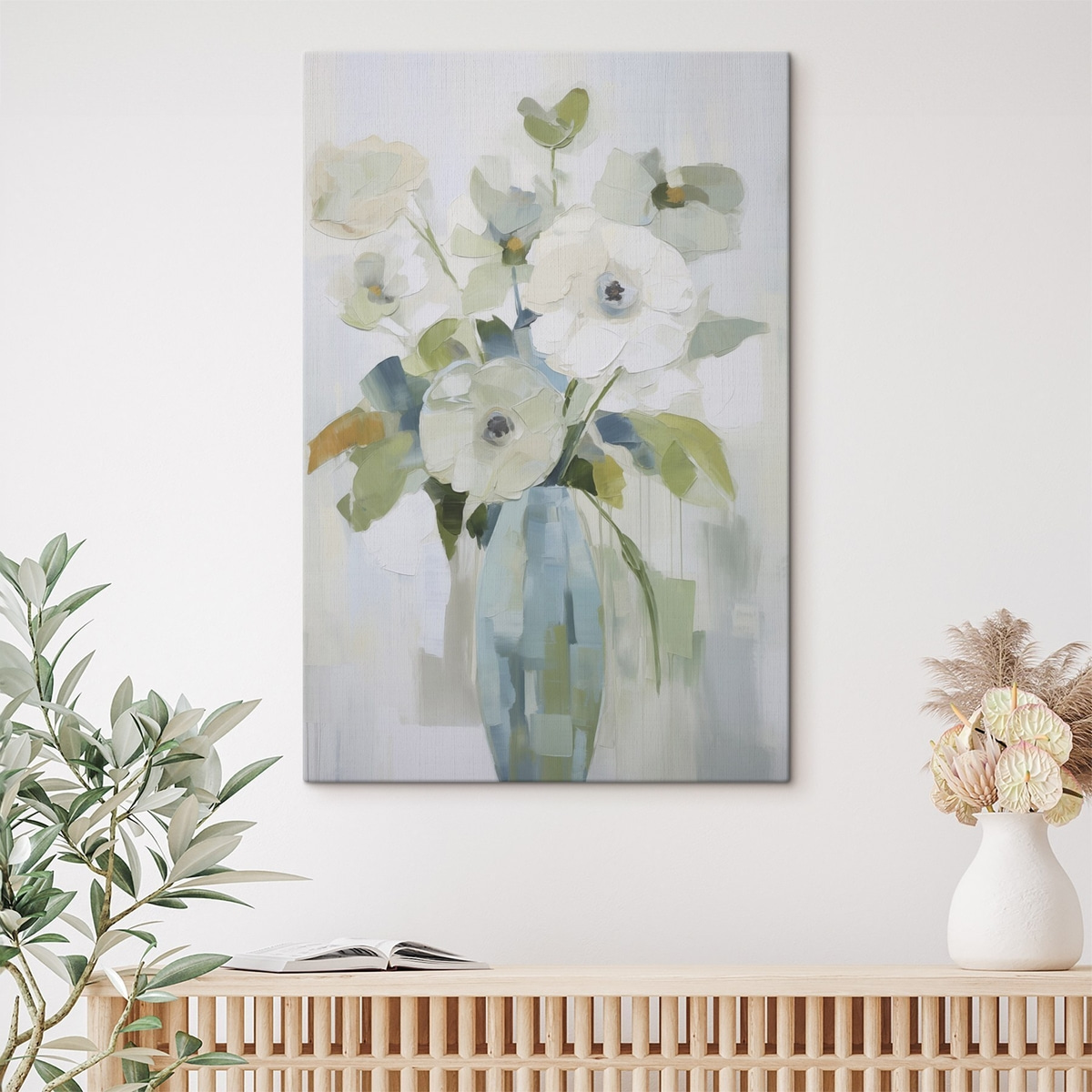 Flores e folhas — interior 2