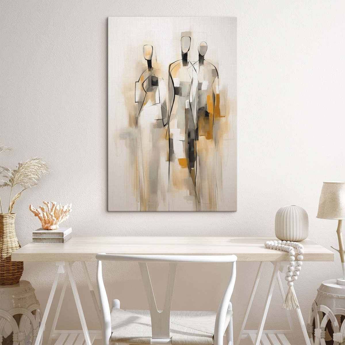 Silhuetas abstratas — interior 3