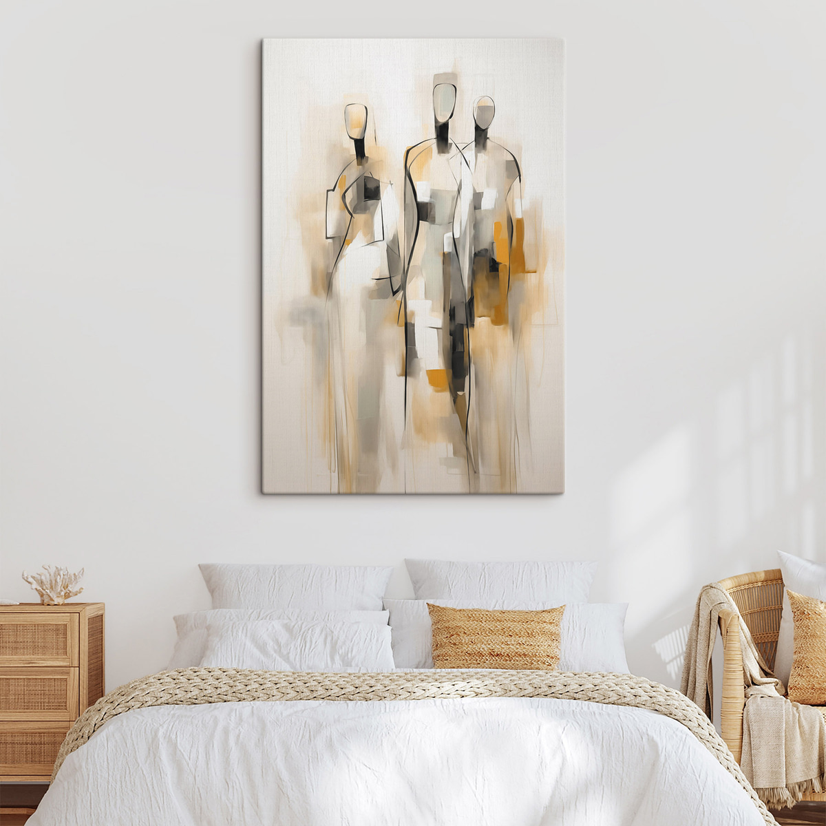 Silhuetas abstratas — interior 2