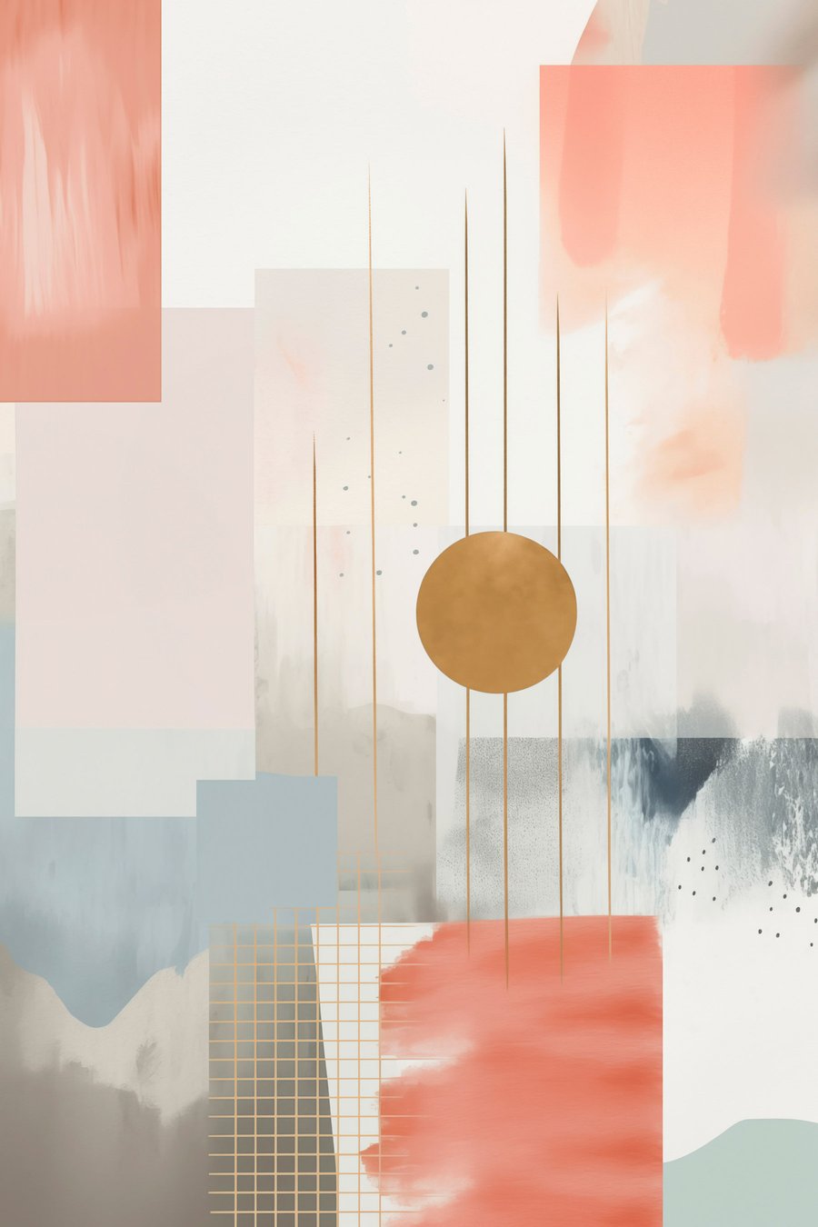 Abstração contemporânea — design completo