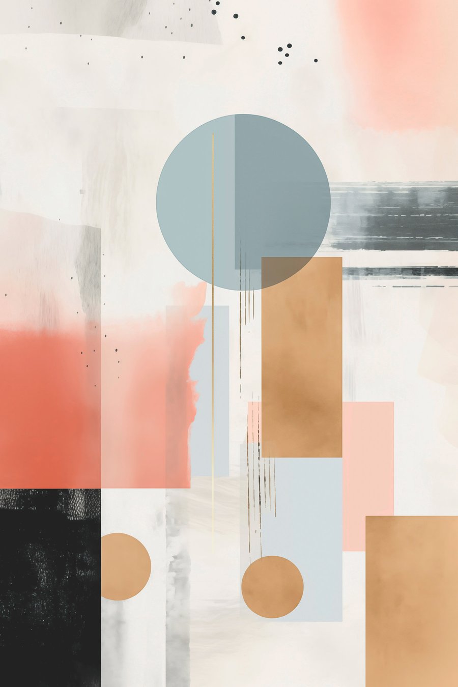 Abstração contemporânea — design completo