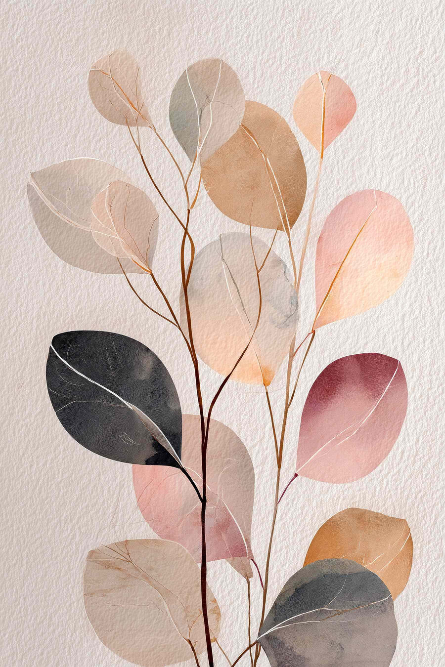 Trepadeira rosa com preto — design completo